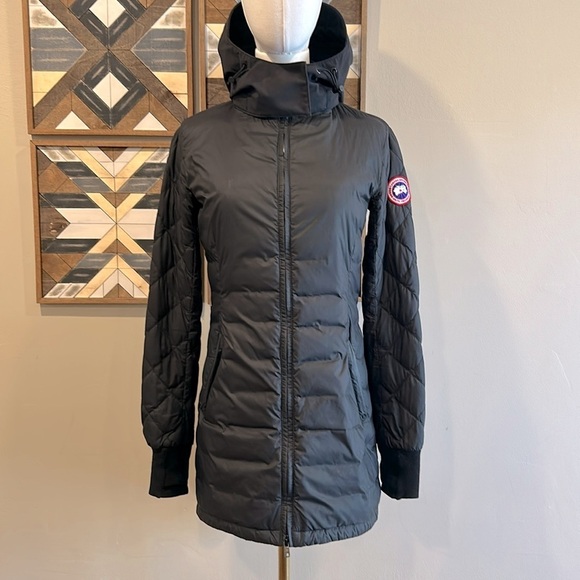 Canada Goose Jackets & Blazers - Canada Goose Stellarton Hooded Down Coat Jacket Black XS *As-Is*